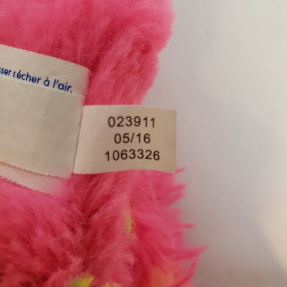 2016 Build A Bear Pink Tie Dye Monster Mixer Plush Stuffed Animal 17" - Picture 7 of 10